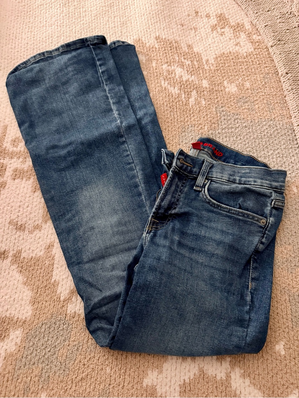 Women's Dark Blue Denim Lucky Jeans